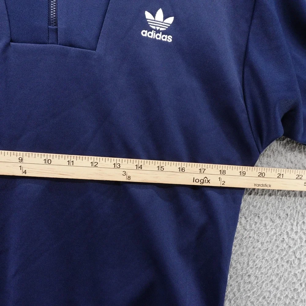 Adidas Originals Mens Funnelneck Track Top Night Indigo Navy XS NEW
